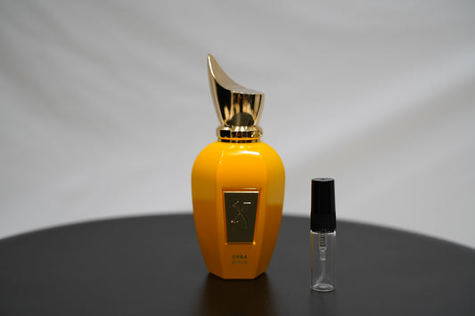 Xerjoff Ebra Gold (itsepulloitettu tuoksunäyte, alkuperäisestä tuotteesta)